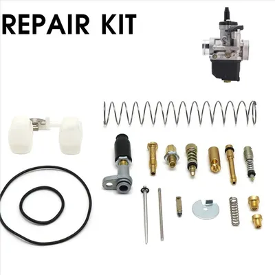 Motorrad-Vergaser-Reparatursatz für Dellorto-Vergaser PHBE PHBH PHBL Float, Slide Return Spring, Choke, Needle, Idle Kit