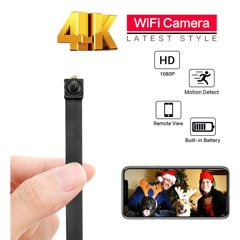 P2P HD 1080P Mini WiFi Kamera Diy Modul Nanny Cam Wifi Cam Für Weitwinkel Bewegungserkennung Alarm & Aufnahme unterstützung Telefon App Image