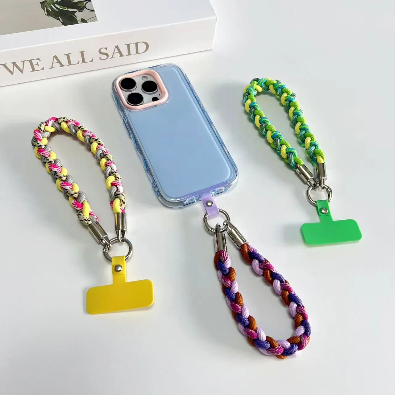Kreative und wunderschöne Farbkombination, kreatives Cartoon-Armband, universelles Handy-Lanyard, Zubehör-Anhänger Image