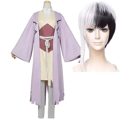 Halloween Karneval Anime Dr.STONE Cosplay Asagiri Gen Kostüm für Männer Image