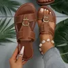 Plus Größe Frauen Hausschuhe Sommer Mode Damen Schuhe Outdoor Sand Strand Casual Flache Slipper