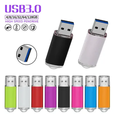 Benutzerdefiniertes Logo Heißer Verkauf Metall 3.0 USB-Flash-Laufwerk 128 GB Pen Drive 8 GB 16 GB 32 Image