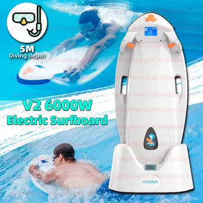 V2 Sea Scooter High Speed 6000W Electric Underwater Exciting Sea Scooter For Exciting Water Sport Activities Water Adventures