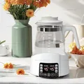 Bollitore elettrico domestico con regolatore termostatico del latte per bambini da 1,3 litri Bollitore termico da 24 ore Bollitore sanitario con controllo della temperatura multifunzione