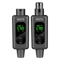 Convertitore per microfono wireless UHF professionale Sistema wireless Trasmettitore e ricevitore XLR Supporto microfoni 0V 48V