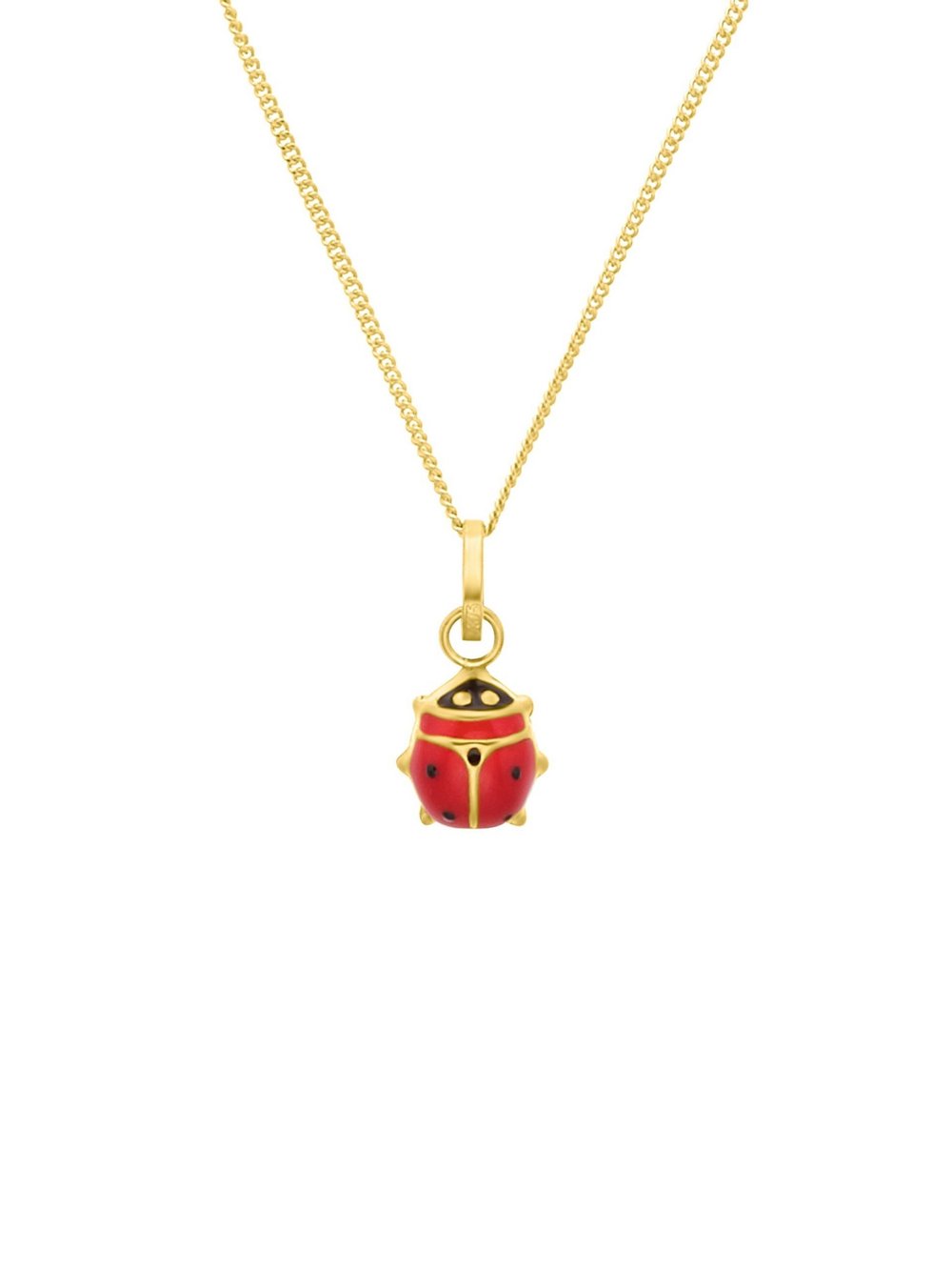 amor Kette mit Anhänger Mädchen silber, 38 Image