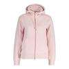 Kapuzensweatjacke GANT "REG TONAL SHIELD ZIP HOODIE", Damen, Gr. M, rot (salmon), angeraute Sweatware, Sweatware, Obermaterial: 78% Baumwolle, 22% Polyester, casual, regular fit, Langarm Rippbündchen, Sweatjacken, Markenstickerei, Kapuze, Rippbündchen