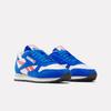 Sneaker REEBOK CLASSIC "CLASSIC LEATHER", Gr. 41, chalk, optimum blau, vector rot, Leder, Textil, Synthetik, sportlich, Schuhe