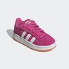 Sneaker ADIDAS ORIGINALS "CAMPUS 00S COMFORT CLOSURE ELASTIC LACE KIDS", Gr. 32, rosa (semi lucid fuchsia, cloud weiß, gum 2), Leder, sportlich, Schuhe