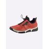 Sneaker RIEKER, Damen, Gr. 39, rot, Lederimitat, Textil, sportlich, Schuhe