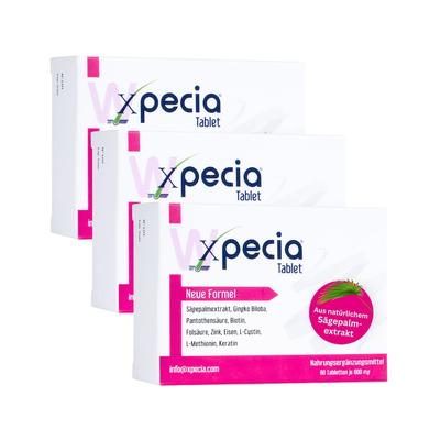Xpecia Tabletten bei Haarausfall durch Hormone, Stress oder Nährstoffmangel für Frauen 108 g Damen Image