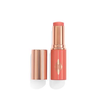 Charlotte Tilbury UNREAL HEALTHY GLOW BLUSH STICK Highlighter PEACHY 9 g Rosegold Image