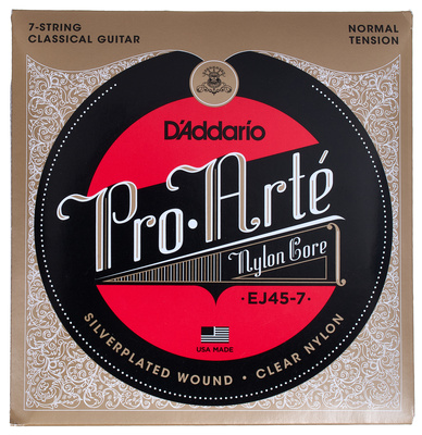 Daddario EJ45-7 7 String Nylon Classic