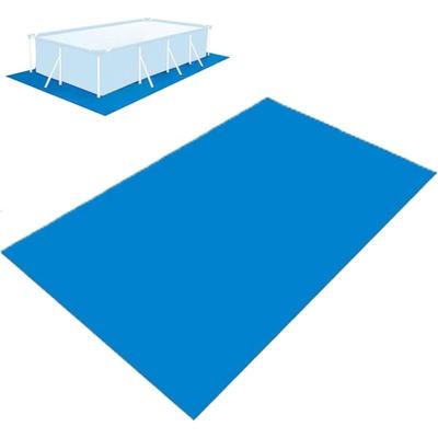 Pool-Bodenplane, faltbare rechteckige Pool-Bodenplane, wasserdichte Pool-Bodenabdeckung, Image