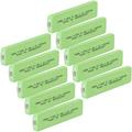 10x celle batteria sostituisce Panasonic RP-BP105, HHF-AZ201S per lettore CD/Minidisc (1100mAh,