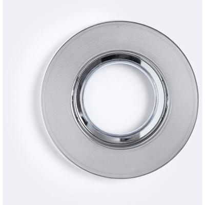 Ledkia - Zierrahmen für LED-Downlight Rund 4CCT dimmbar IP65 Silbern Image
