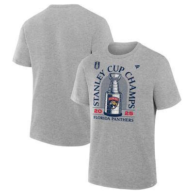 Florida Panthers 2025 Locker Room Stanley Cup Final Champions T-Shirt Image