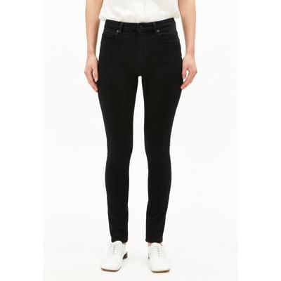 TILLAA - Frauen Skinny Fit Jeans - schwarz (Größe: 28/30) Image