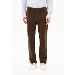 AASTER CHINO PANT | Chino Hose aus Bio-Baumwoll Mix - braun (34-32)