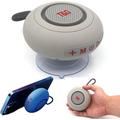 Mini altoparlante portatile Bluetooth con ventosa, suono piccolo, wireless fisso, scheda TF, radio FM, TWS, Bluetooth, borsa da trasporto per equitazione e sport all'aperto.
