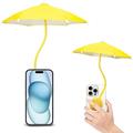 Ombrello magnetico per telefono, parasole per telefono da esterno con design ad angolo flessibile Custodia ombrello girevole per iPhone 16, 15, 14, 13 e 12 Pro MaxMag-Safe