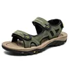 Echtes Leder Männer Sandalen Sommer Neue Große Größe Männer Sandalen Outdoor männer Casual Schuhe