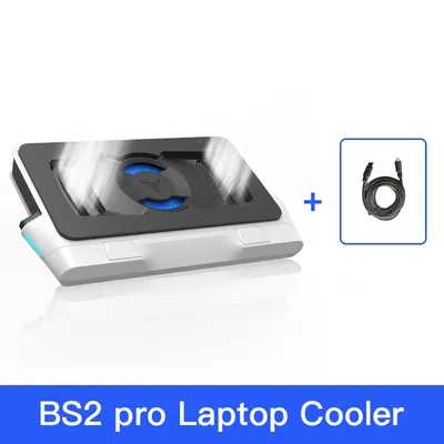 Flydigi BS2 pro Laptop Cooler Overclocking Pressure Air Dual Noise Reduction Intelligent Variable Frequency Computer Bracket NEW