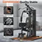 Good Home Gym, Multifunctional Home Gym Equipment, Workout Station with 154LBS Weight Stack, Exercise Equipmentfor Full Body Tra