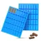 40 Cavity Rectangle Silicone Candy Molds Medium Narrow Caramel Protein Bars Baking Pan Ice Cube Tray For Chocolate Truffles