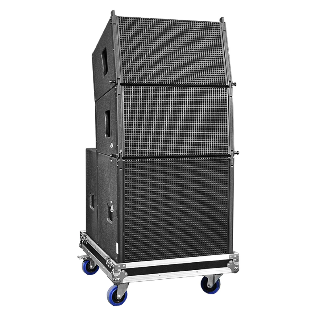 Professionelle ST5 einzelne 10-Zoll-Line-Array-Lautsprecher, bidirektionales aktives passives Line-Array-Soundsystem für professionelle Audio in der Kirche Image