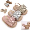 Sommer Infant Baby Mädchen Sandalen Nette Kleinkind Schuhe Großen Bogen Prinzessin Casual Einzelnen Schuhe Baby Mädchen Schuhe 0-18M