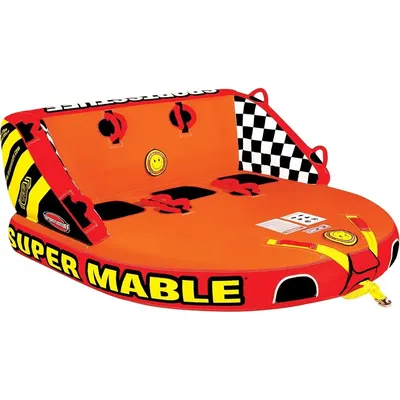 Super Mable Inflatable Triple Rider Towable