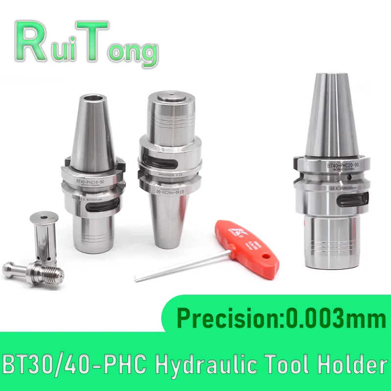 Hochpräziser hydraulischer Spannfutter-Werkzeugschaft BT30 BT40 PHC06 PHC08 PHC10 PHC12 PHC16 PHC20 Spannzange BT hydraulischer Werkzeughalter Image