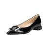 Pumps HÖGL "Högl Pumps Leder", Damen, Gr. 41, schwarz (schwarz lack), Leder, casual, Schuhe