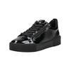 Sneaker HÖGL "Högl Sneaker Leder", Damen, Gr. 38,5, schwarz (schwarz lack), Leder, casual, Schuhe