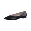 Ballerina PAUL GREEN "Paul Green Ballerinas Glattleder", Damen, Gr. 40, schwarz, Glattleder, casual, Schuhe