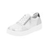 Sneaker REMONTE "Remonte Sneaker Leder", Damen, Gr. 37, weiß, Leder, casual, Schuhe