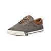 Sneaker MUSTANG SHOES "Mustang Shoes Sneaker Lederimitat", Herren, Gr. 44, grau (dunkelgrau), Lederimitat, casual, Schuhe