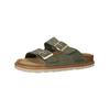 Hausschuh ROHDE "Rohde Hausschuhe Veloursleder", Damen, Gr. 41, grün (olive), Veloursleder, casual, Schuhe