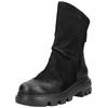 Stiefelette PAUL GREEN "Paul Green Stiefelette Nubukleder", Damen, Gr. 38,5, schwarz, Nubukleder, casual, Schuhe