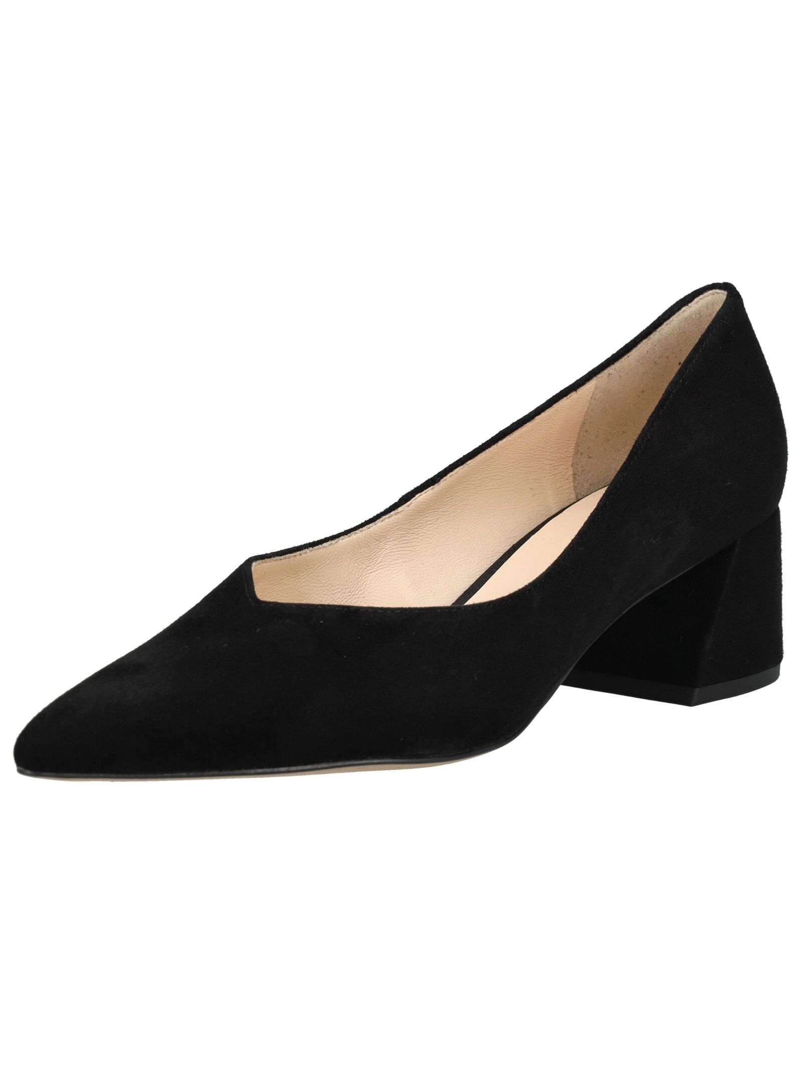 Pumps HÖGL "Högl Pumps Veloursleder", Damen, Gr. 40, schwarz, Veloursleder, Schuhe Pumps