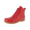 Schnürstiefelette ANDREA CONTI "Andrea Conti Stiefelette Leder", Damen, Gr. 42, rot (chili), Leder, casual, Schuhe