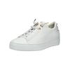 Sneaker PAUL GREEN "Paul Green Sneaker Leder", Damen, Gr. 38, weiß (weiß lack), Leder, casual, Schuhe