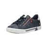 Sneaker MUSTANG SHOES "Mustang Shoes Sneaker Lederimitat", Herren, Gr. 42, blau (navy), Lederimitat, casual, Schuhe