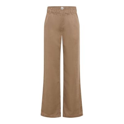 5-Pocket-Hose BRAX "Style MAINE", Damen, Gr. 42K (21), Kurzgrößen, grau (taupe), 100% Lyocell, Hosen Image