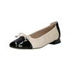 Ballerina CAPRICE "Caprice Ballerinas Leder", Damen, Gr. 37, beige (creme), Leder, casual, Schuhe