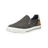 Slipper MUSTANG SHOES "Mustang Shoes Slipper Lederimitat", Herren, Gr. 42, grau, Lederimitat, casual, Schuhe