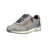 Sneaker MUSTANG SHOES "Mustang Shoes Sneaker Lederimitat", Herren, Gr. 44, grau, Lederimitat, casual, Schuhe