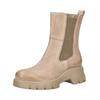 Stiefelette PAUL GREEN "Paul Green Stiefelette Nubukleder/Textil", Damen, Gr. 38,5, beige, Nubukleder, Textil, casual, Schuhe