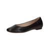 Ballerina CAPRICE "Caprice Ballerinas Leder", Damen, Gr. 40, schwarz, Leder, casual, Schuhe